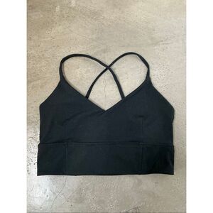 Manduka Yoga Sports Bra | Medium in Black